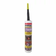 SOUDAL - 106649 - Kályhatömítő fekete 280ml - Hőálló 1500 C°