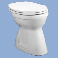 Alföldi WC csésze lapos öblítésű, alsó kifolyású ALF-4037 00