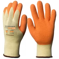 Eurogrip sárga szerelőkesztyű, tenyerén latex mártás_10 1LACO10