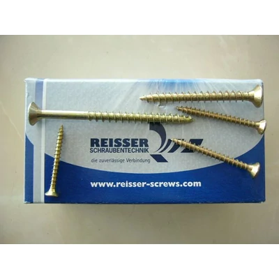 R2 forgácslapcsavar Sf., Tm., RN 9200, acél, sárgított R3407