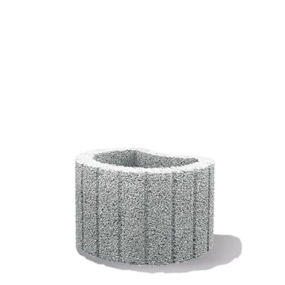 Semmelrock mini növényedény – szürke