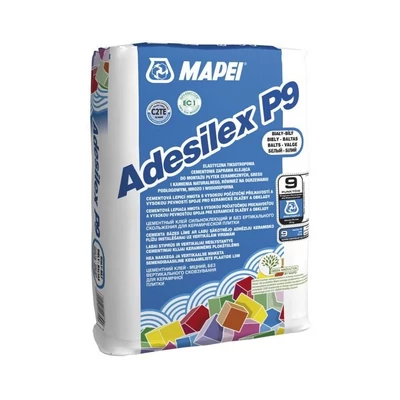 Mapei Adesilex P9 Flex ragasztó szürke 25kg/zsák