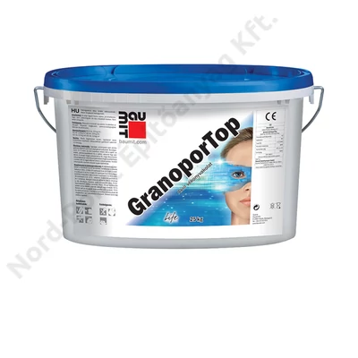 BAUMIT - Granopor Top D3 vékonyvakolat - fehér színcsoport 25 kg/vödör
