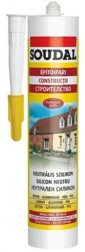 SOUDAL - 103245 - neutrális szilikon 280ml szintelen 