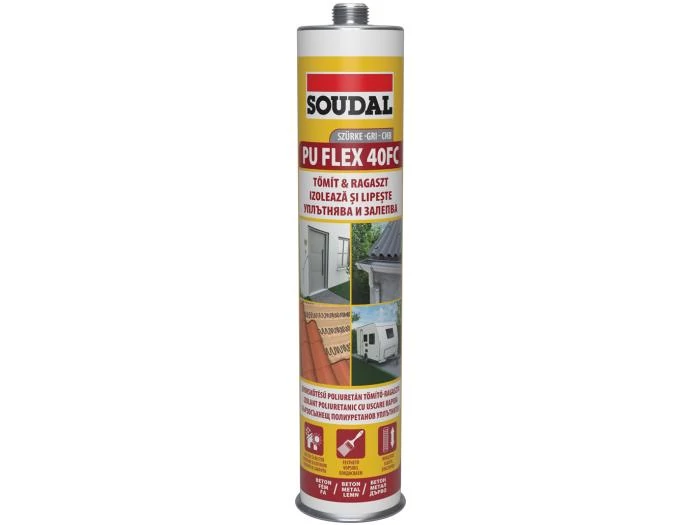 SOUDAL - 157921 - 300ML PU FLEX 40FC DIY GREY HU/RO/BG