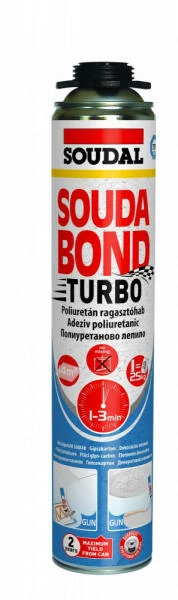 SOUDAL - 153084 - Soudabond Turbo Gun ragasztóhab 750ml HU/R