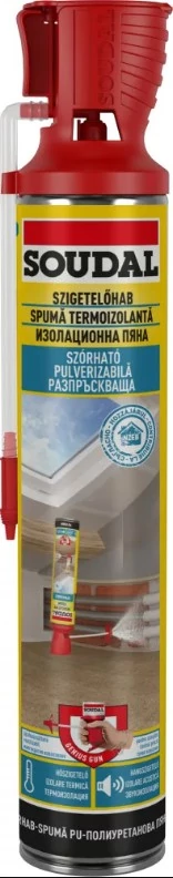 SOUDAL - 159405 - Szórható szigetelőhab 700ML SPRAYABLE FOAM