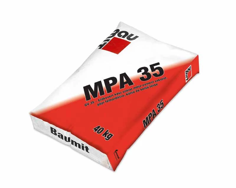 BAUMIT MPA GV 35 vakoló Külső gépi 40kg