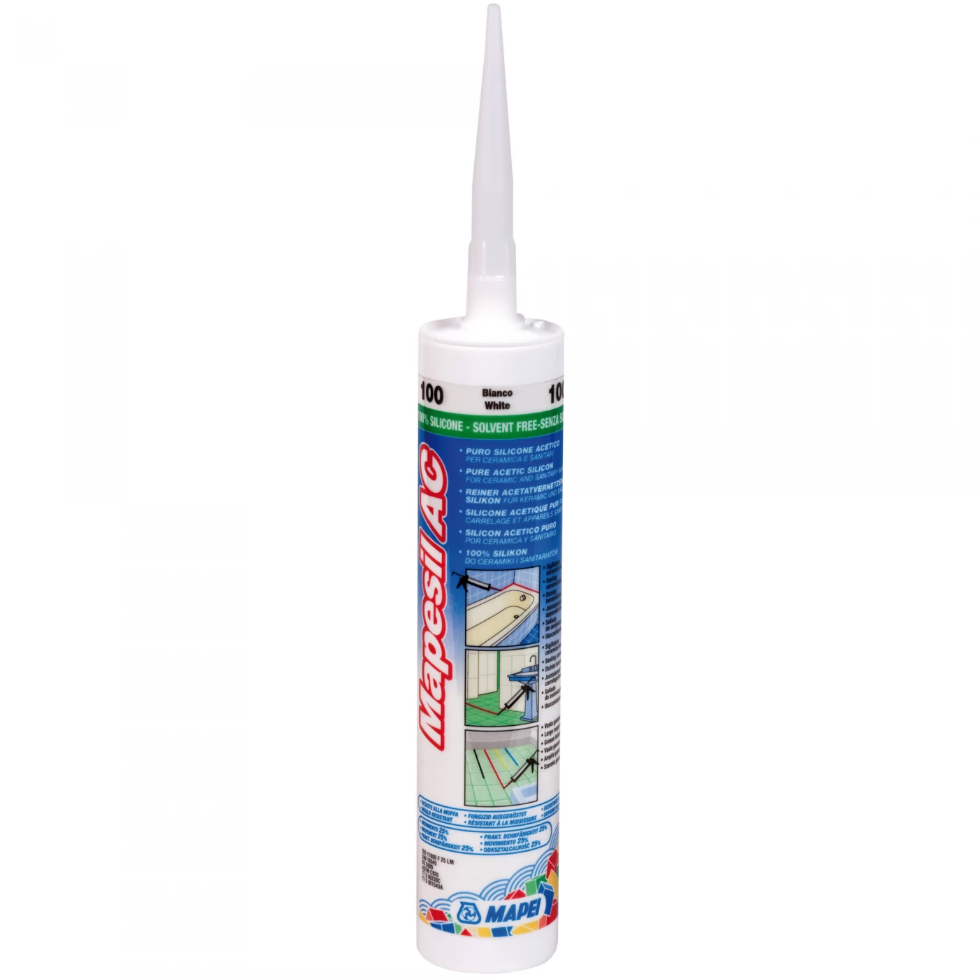 Mapei Mapesil AC 145 siennai föld 310ml