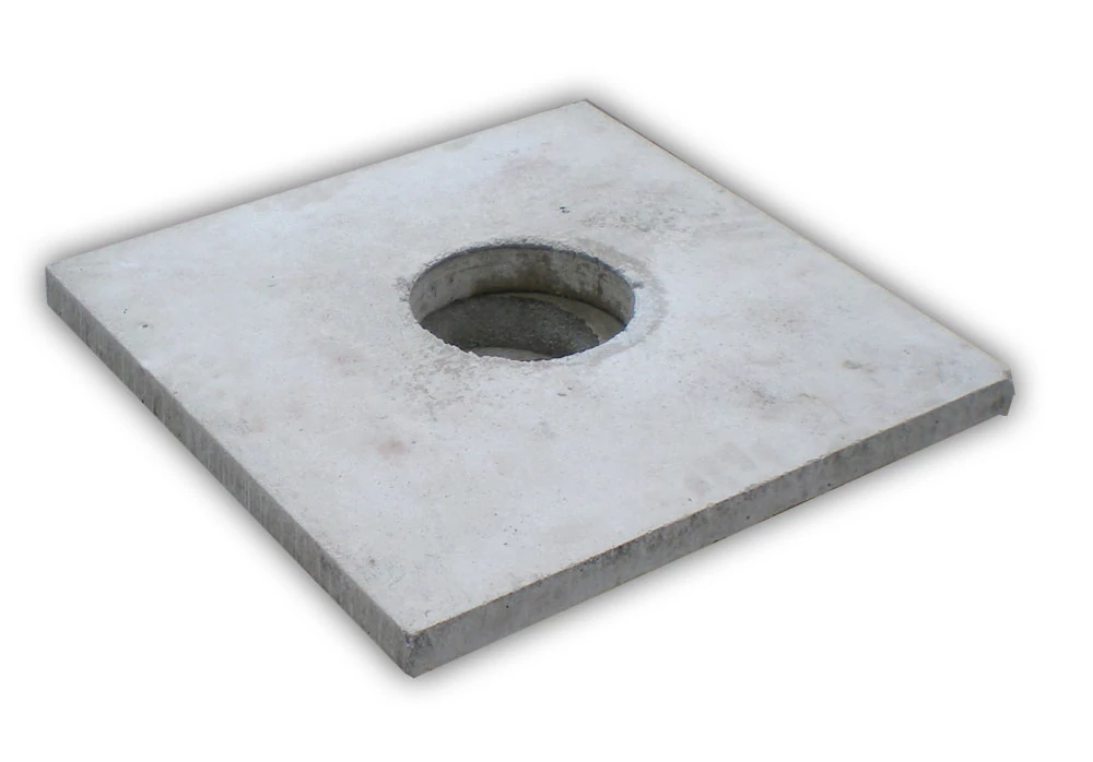 Kéményfedlap sima beton 50/61