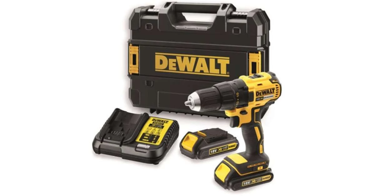 DeWALT DCD777S2T-QW Kompakt Fúrócsavarozó Szett