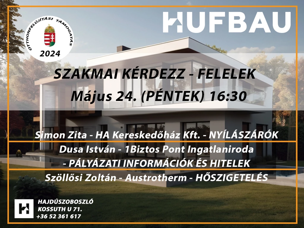 Otthonfelújítási program ismertető